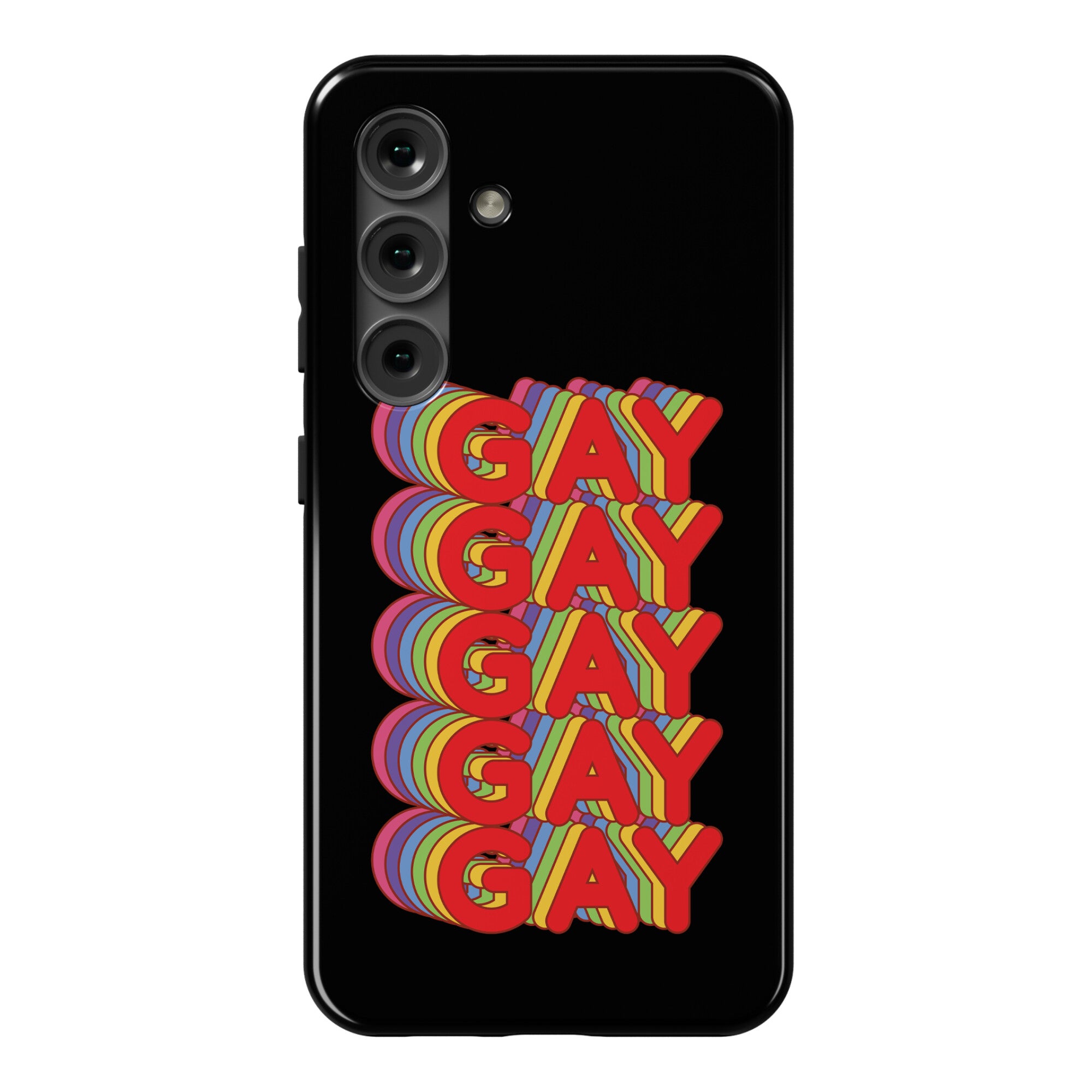 Gay Retro Rainbow Phone Case